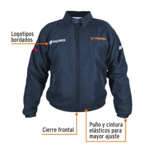 Chamarra con logo, talla 42