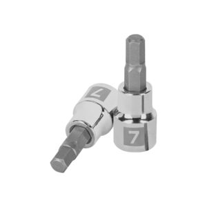Dados de punta hexagonal cuadro 3/8" de 7mm