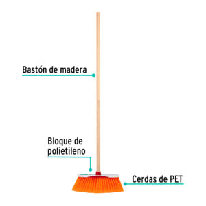 Escoba extra suave de 28cm
