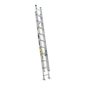 Escalera de extension 150kg 20 peldaños Ext 4.9m Max: 6.3m