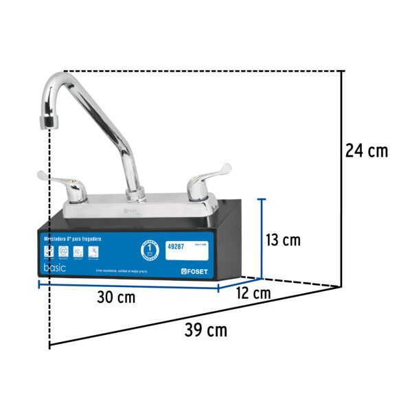 Exhibidor con mezcladora F-318-P