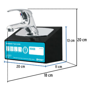 Exhibidor con monomando AQM-42