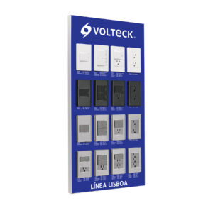 Exhibidor linea Lisboa, Volteck