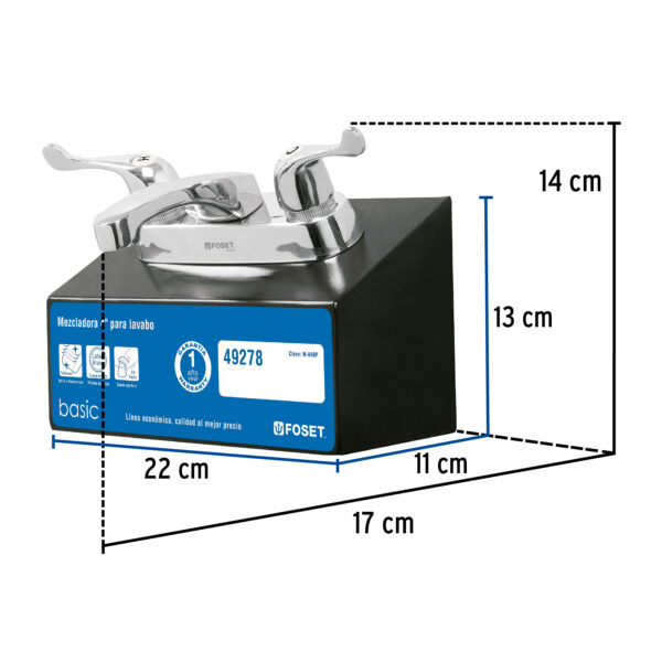 Exhibidor con mezcladora M-048P