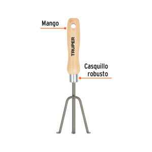 Cultivador para jardin de 6"
