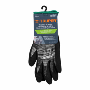 Guantes de nitrilo arenoso maximo agarre medianos