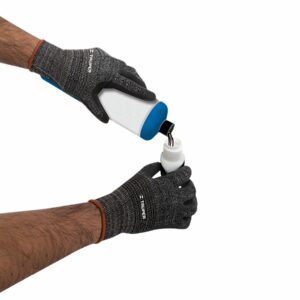 Guantes de nitrilo arenoso maximo agarre grandes