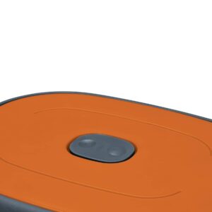 Lonchera termica con 3 contenedores de acero inoxidable