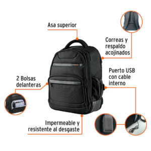Maleta porta laptop con logo