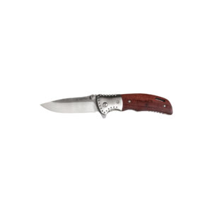 Navaja abatible mango de madera de 4-3/4"