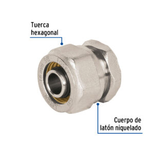 Tapon para PE-AL-PE, 3/8', Foset