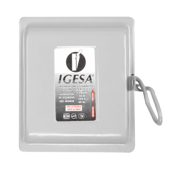 Caja de Fusibles Luz Interruptor de seguridad 3 polos 30A