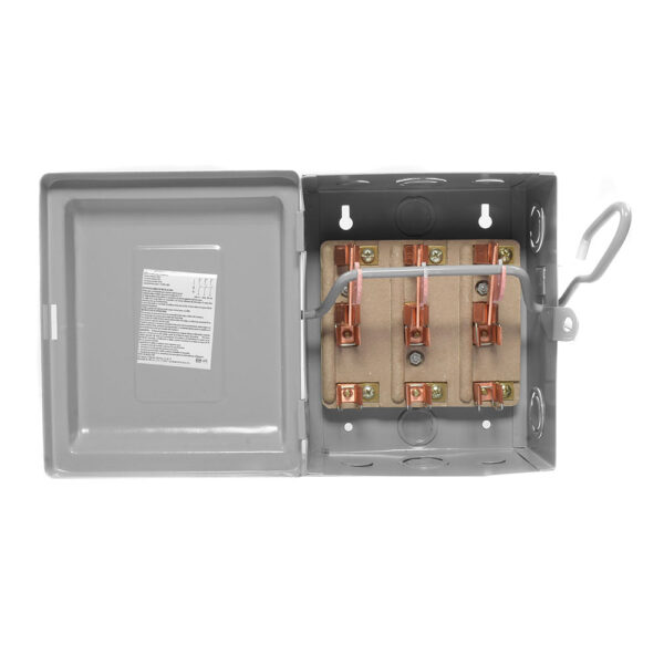 Caja de Fusibles Luz Interruptor de seguridad 3 polos 30A