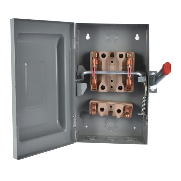 Caja de Fusibles Luz Interruptor de seguridad 2 polos 60A