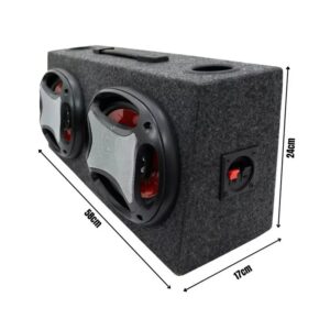 Cajon Doble con Bocinas 6x9