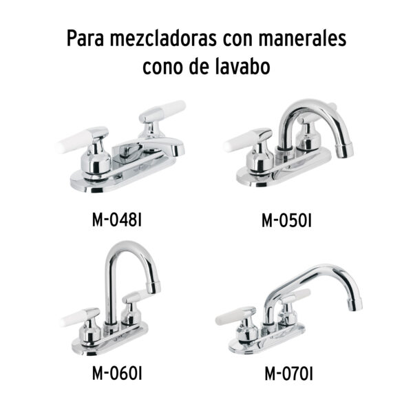Cartuchos ceramico para mezcladoras Aqua y Basic, 2 piezas