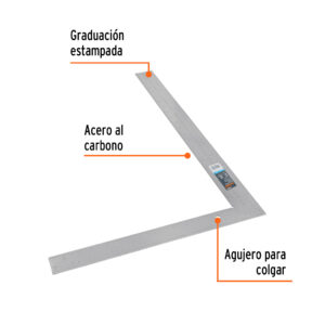 Escuadra para cantero 40x60cm 16"x24"