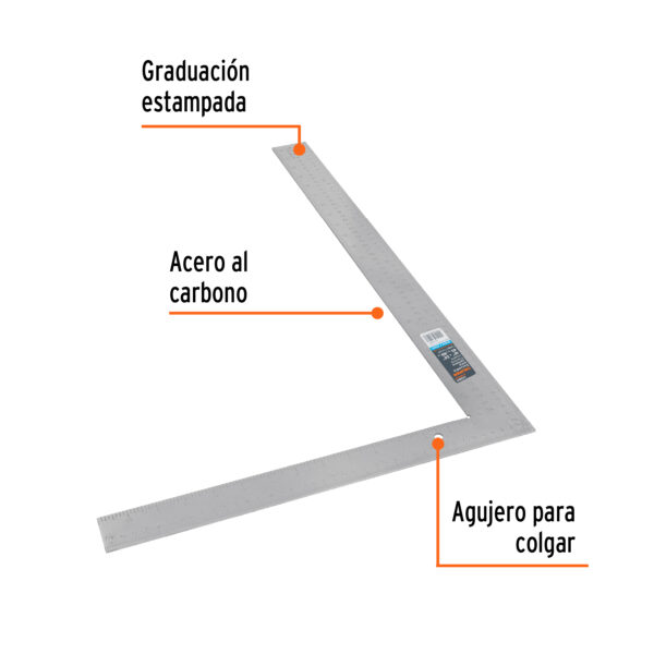 Escuadra para cantero 40x60cm 16"x24"