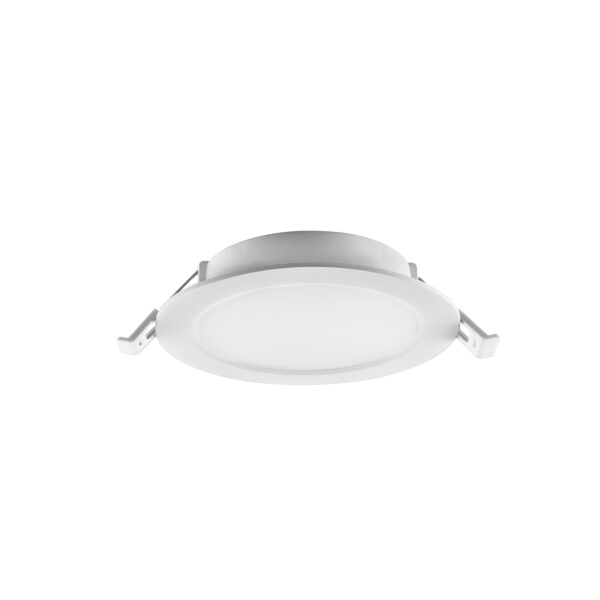 Luminario LED empotrado redondo, 7W, 6500K, Basic