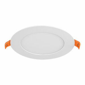 Luminario led slim de empotrar redondo 6w