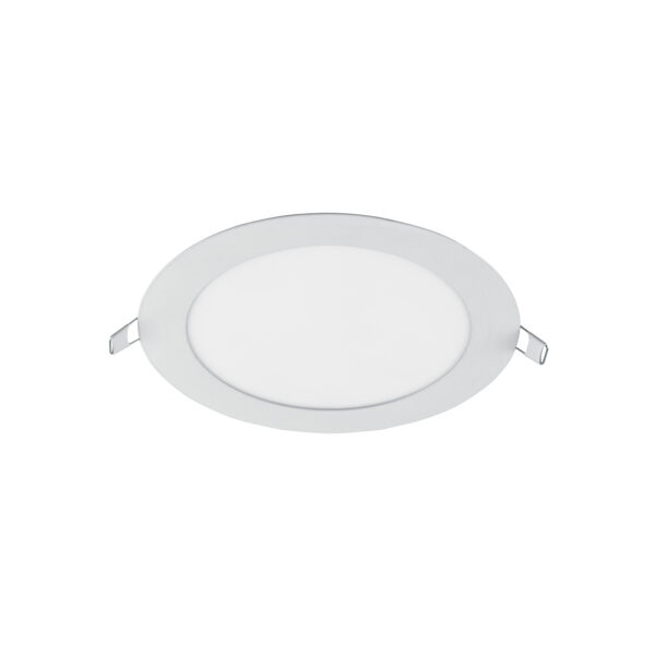 Luminario led slim de empotrar redondo 12w