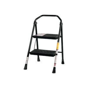 Escalera tubular plegable 2 peldaños Truper