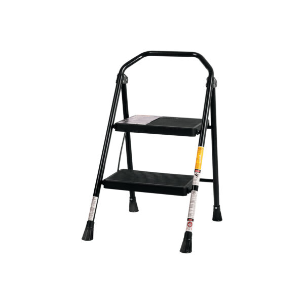 Escalera tubular plegable 2 peldaños Truper