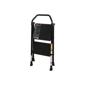 Escalera tubular plegable 2 peldaños Truper