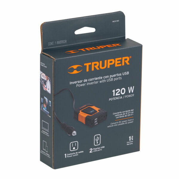 Inversor de corriente de 120w
