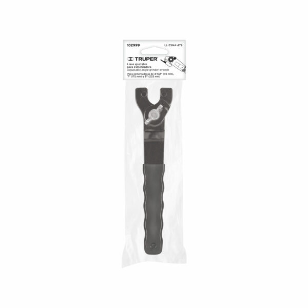 Llave de repuesto ajustable para esmeriladoras 4 1/2", 7" y 9"