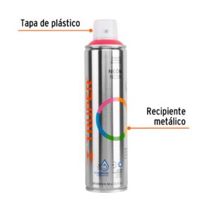 Pintura en Aerosol Rosa Neon Truper