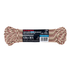 Piola de Nylon Paracord 4mm de 30m Color Camo