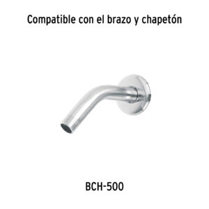Regadera cabeza ABS de 2-1/2