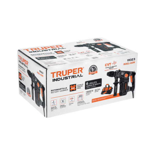 Taladro Rotomartillo Profesional SDS Plus de 6 Joules