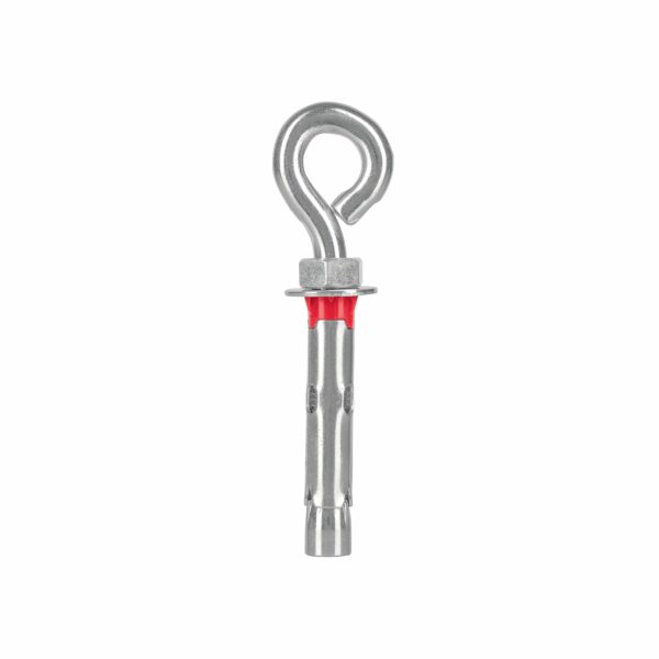 Pack de 4 Taquete expansivo armella cerrada 3/8" y Ojo 1/2"