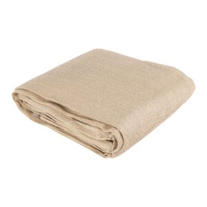 Toldo raschel beige de 4 m, 90% sombra, ancho 3 m, FIERO