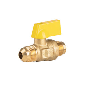 Valvula de control de laton p/gas, 3/8x3/8' Flare, FOSET