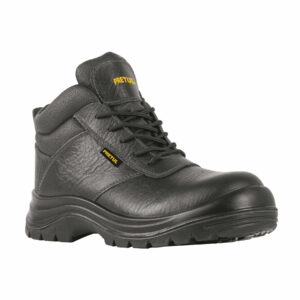 Zapatos con casco, #28, negro, agujeta bicolor, Pretul