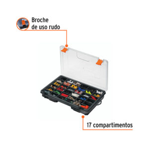 Caja Organizador de 11" con 36 compartimentos Truper