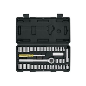 Juego de 39 herramientas 1/4" 3/8 para mecanico Santul