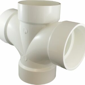 Tee PVC Sanitario Doble de 4"
