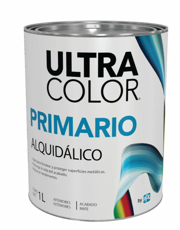 Sellador Primer Blanco para Metal Ultracolor de 1L