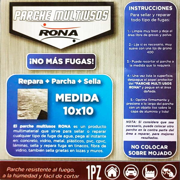 Parche Multiusos Rona no mas fugas