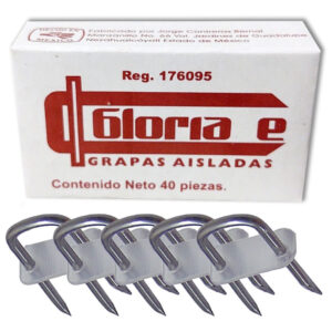 Caja de 40 Piezas Grapa Aislada #3