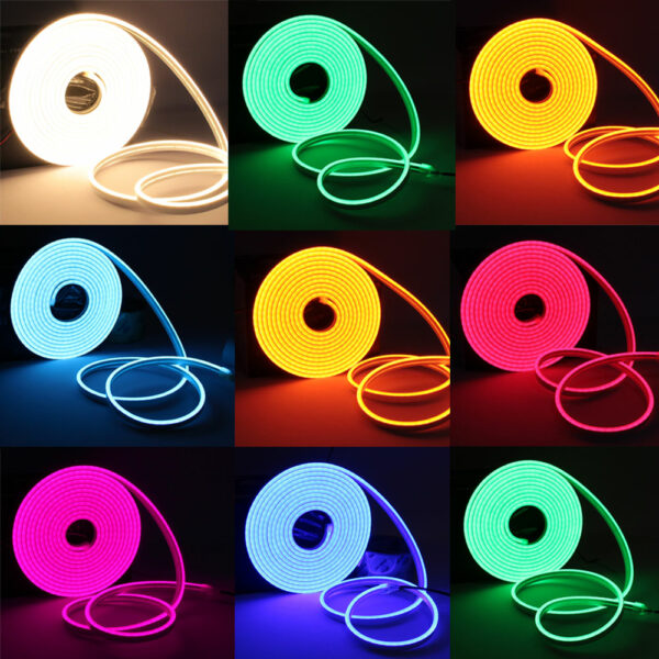 Manguera Led Neon RGB de 5m con Driver Eliminador