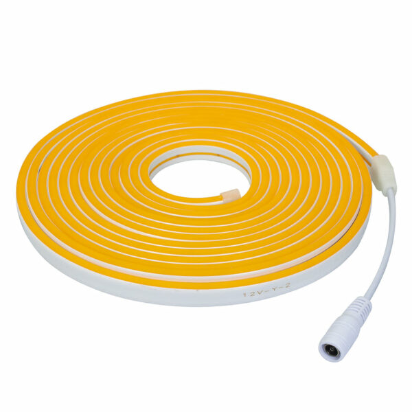 Manguera de 5m Neon 2835 de 5mm Amarillo