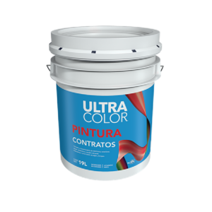 Cubeta Pintura Vinilica Ultracolor Contratos Blanco 19L