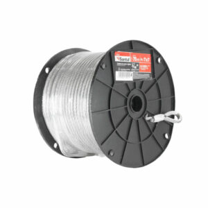 Rollo de 75m Cable acero flexible de 3/16" Recubierto