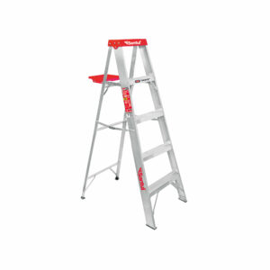 Escalera de tijera 150kg 4 Escalones Altura 1.5m Alcance 2.7m Santul