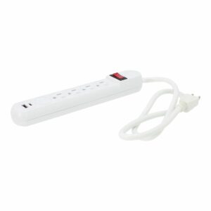 Multicontacto Supresor de pricos, 4 Contactos, 1USB, 1C